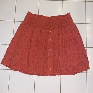 Coral skirt